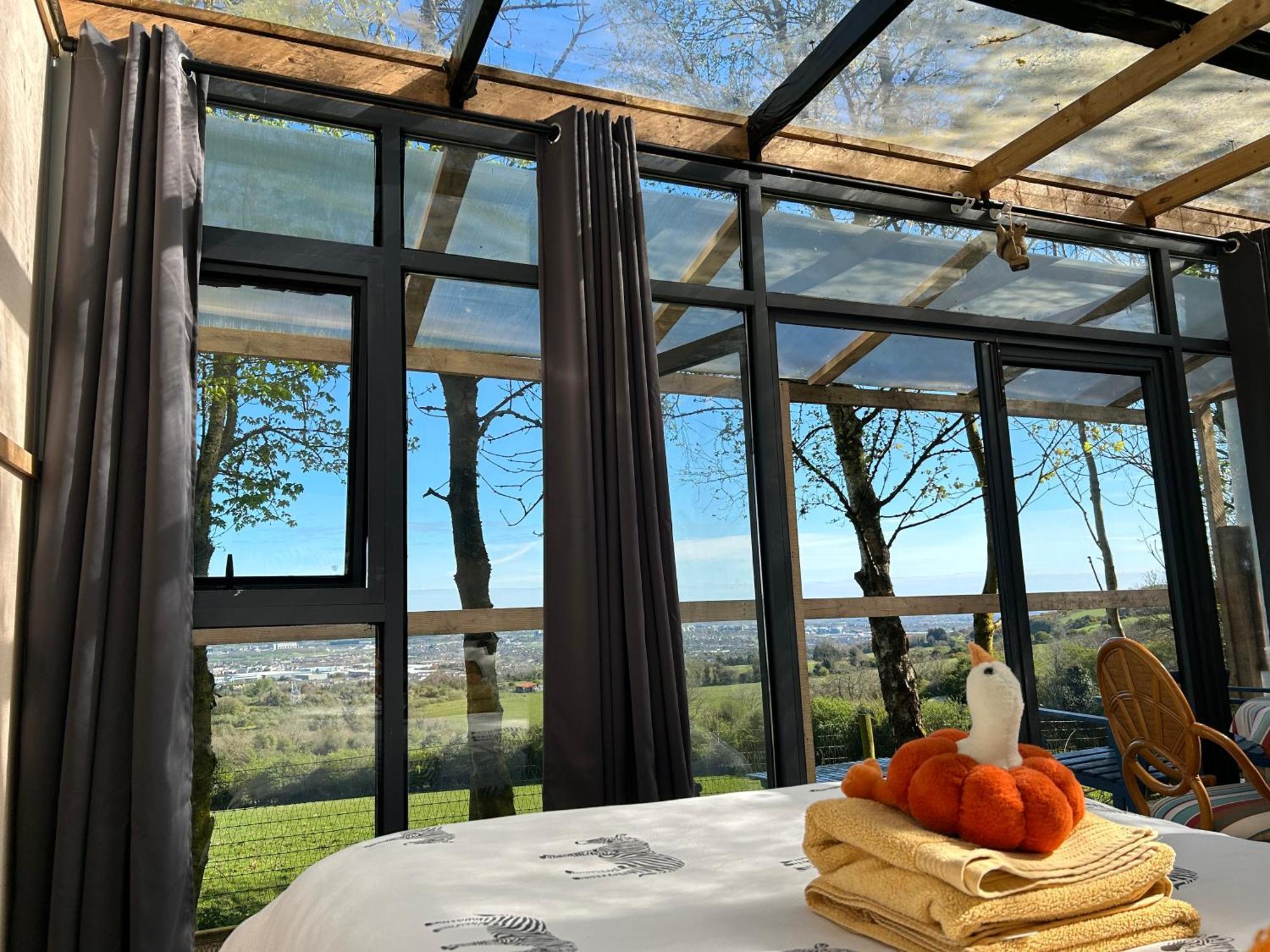 Sky Gazer Cabin In The Woods Dublin Exteriör bild