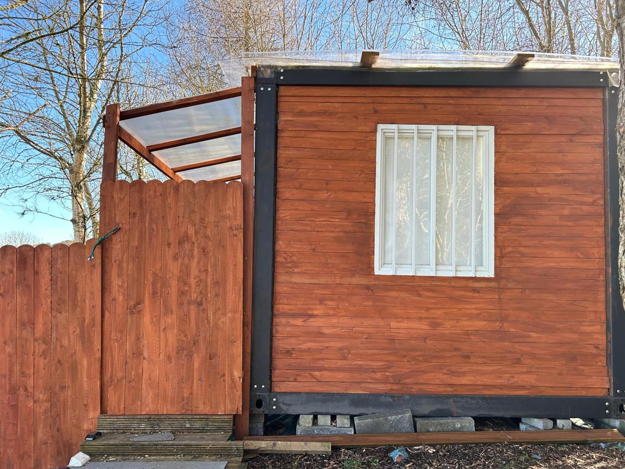 Sky Gazer Cabin In The Woods Dublin Exteriör bild