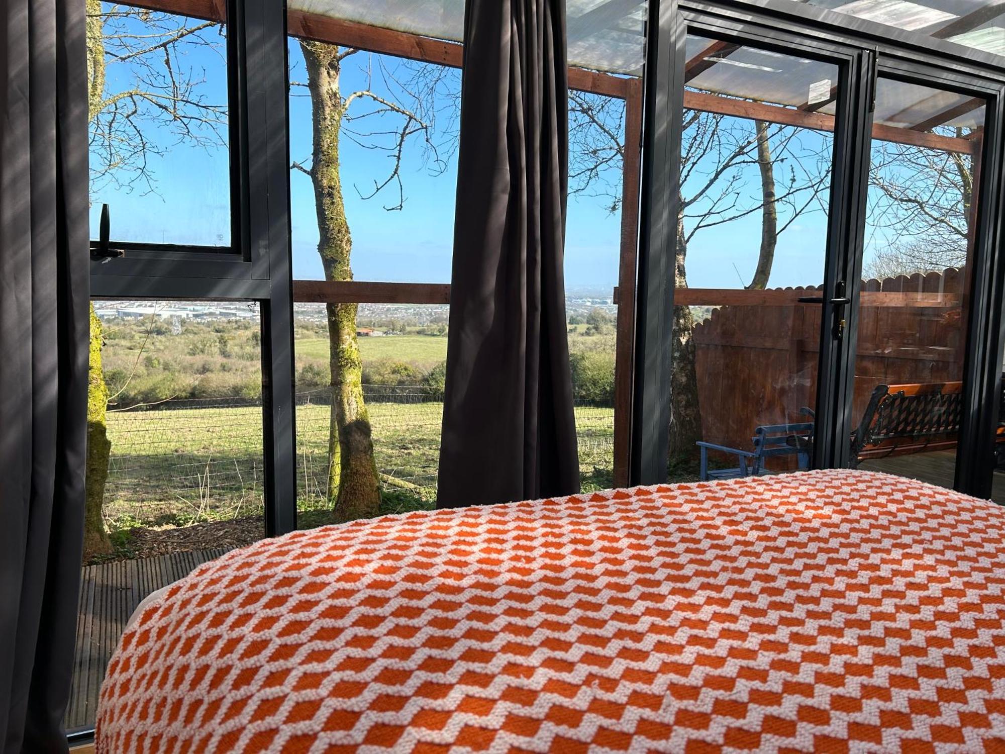 Sky Gazer Cabin In The Woods Dublin Exteriör bild