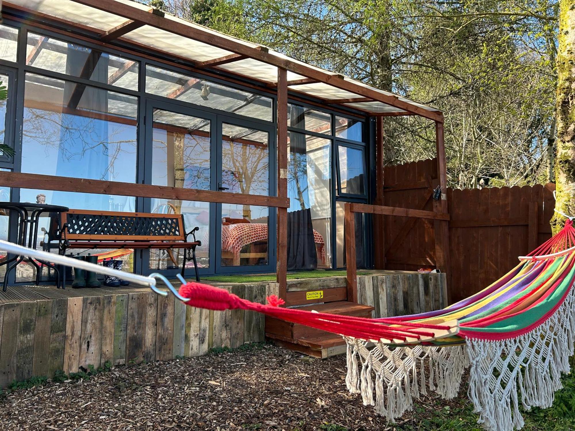 Sky Gazer Cabin In The Woods Dublin Exteriör bild